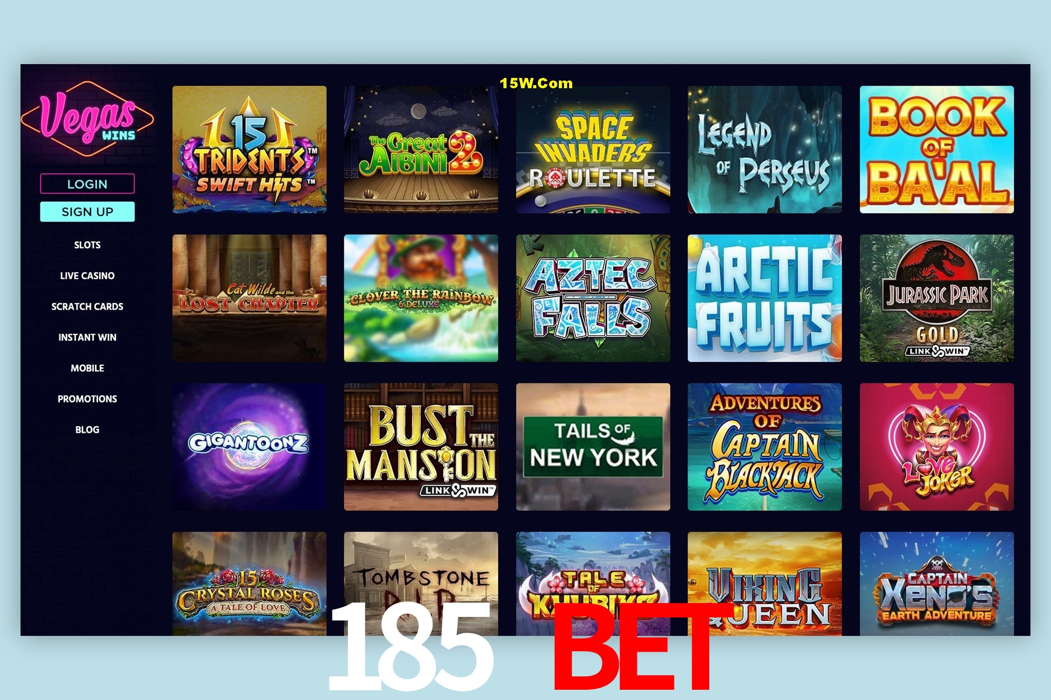 Live Casino 185 Bet